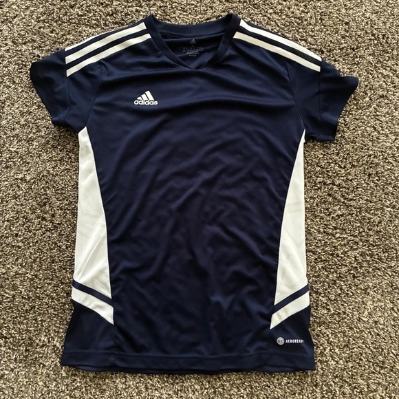 Tops - Adidas AEROREADY Women's Small Blue Short Sleeve Training Shirt